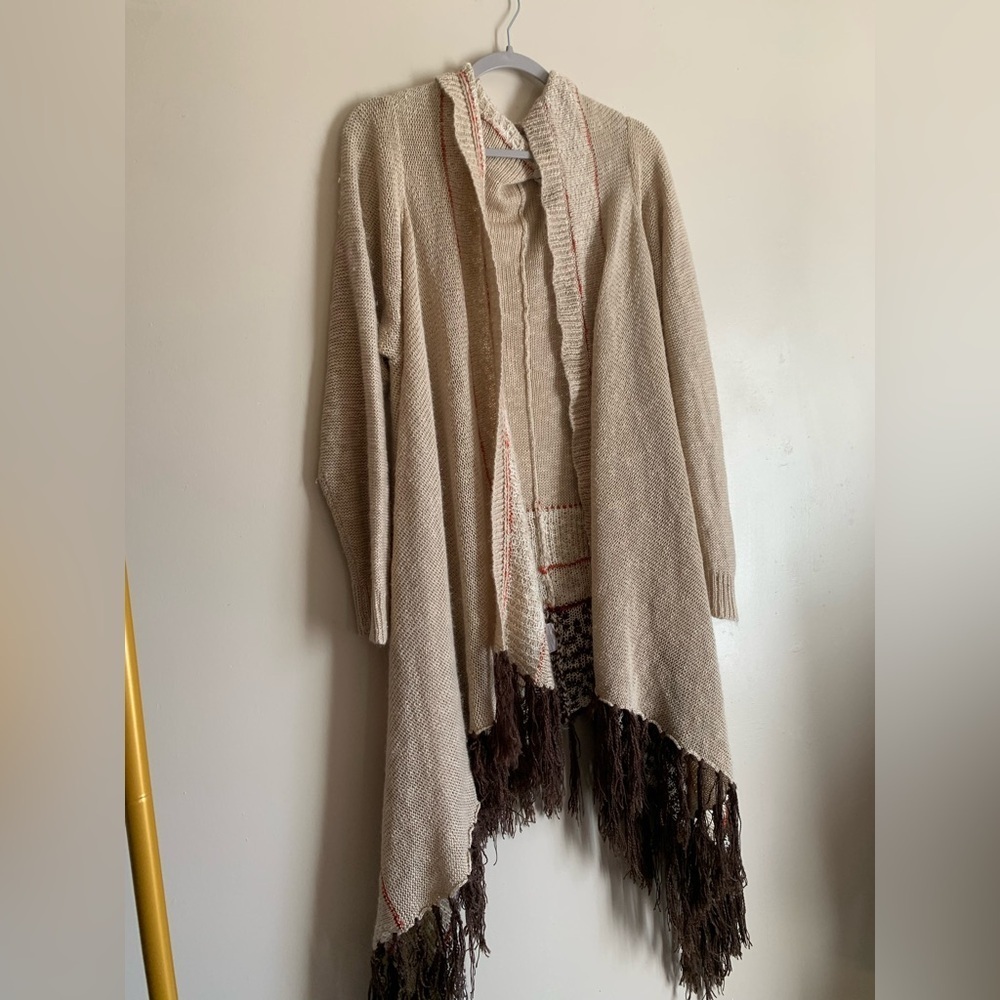 Ariat Cardigan Sweater Brown Women Size XXL Long Western Cowgirl Wear summer